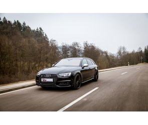 KW Gewindefahrwerk  V3 Inox (mit Druck- & Zugstufendämpfung) für Audi A4 Typ B9 (Avant) Dämpfer Ø 50mm, ohne elektr. Dämpferregelung